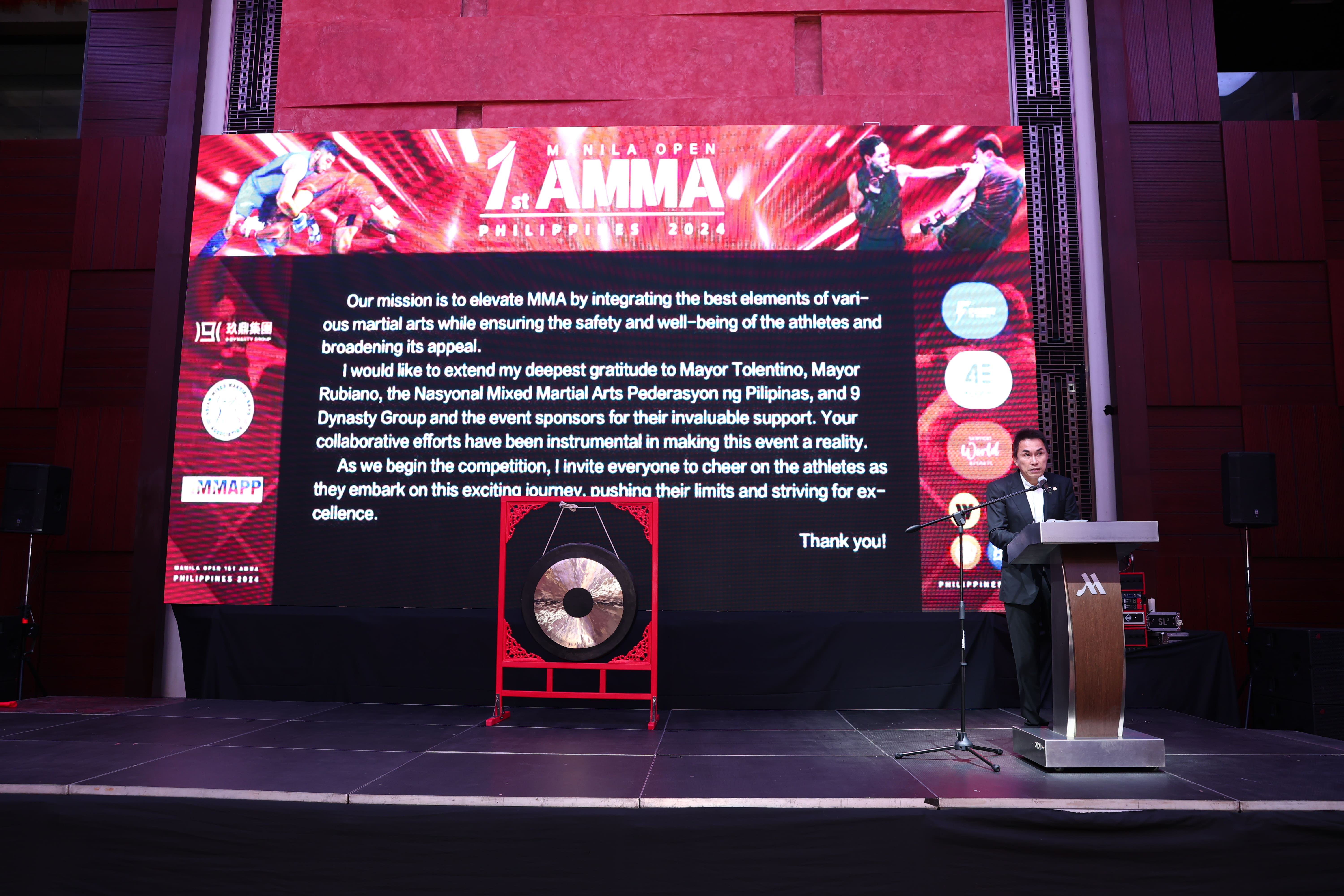 Sponsor AMMA Asian Mixed Martial Arts
